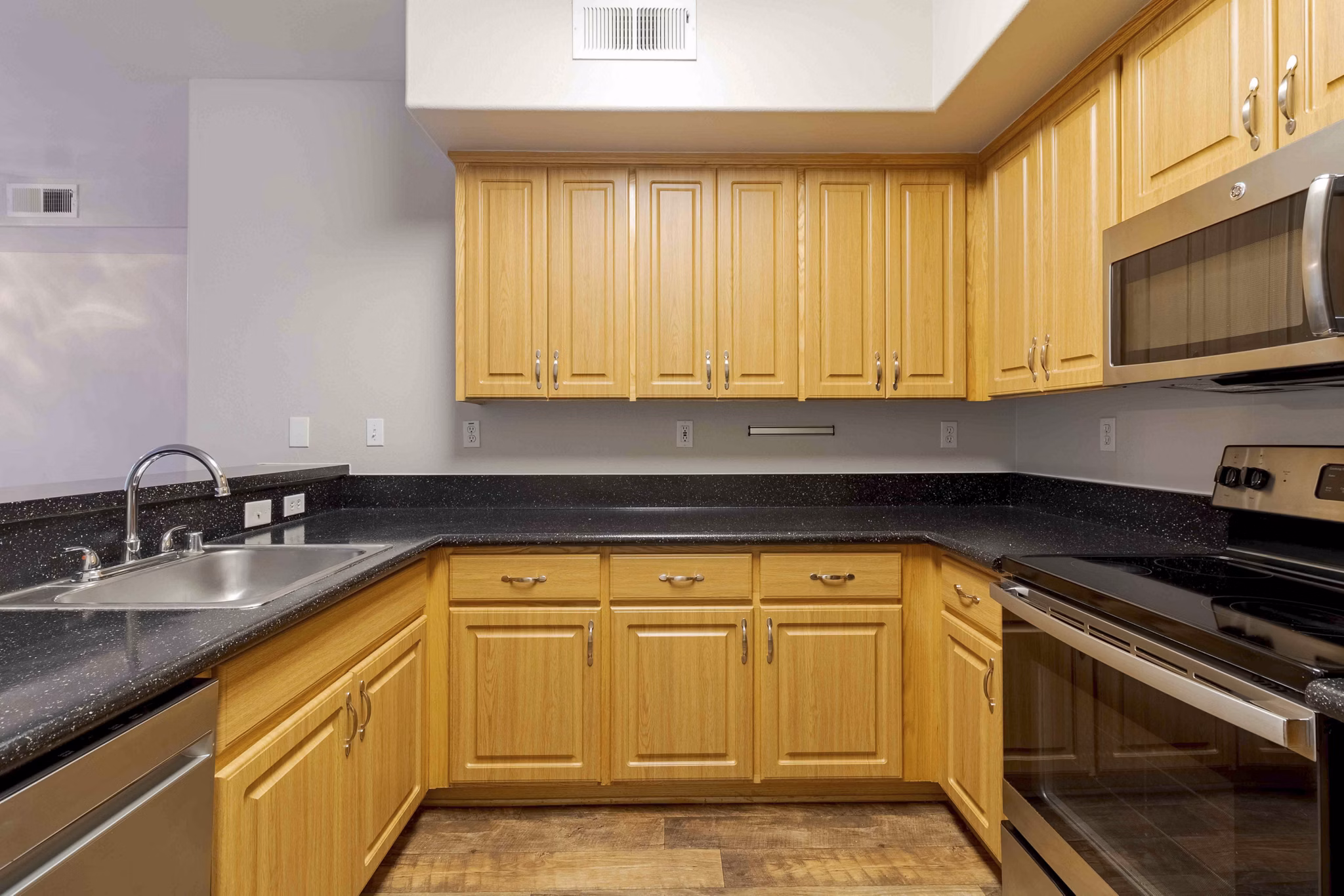 kitchen at Park Place Apartments