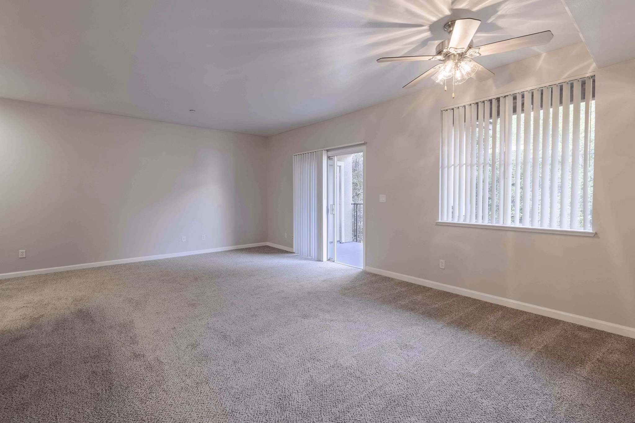 living room at Park Place Apartments