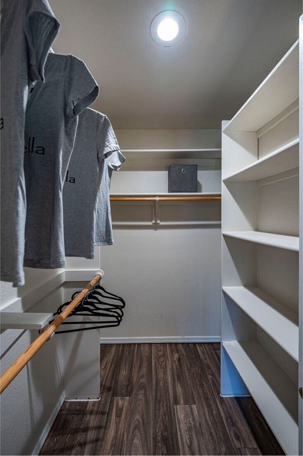 closet at The Bella Apartments