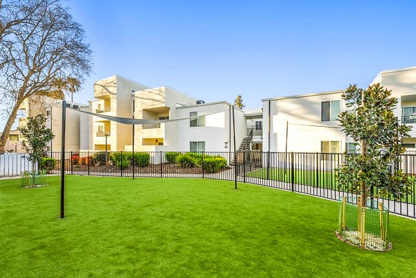 Kensington Apartments: Dog park with agility equipment for residents' pets