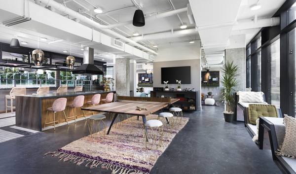 clubhouse at Broadstone Makers Quarter Apartments