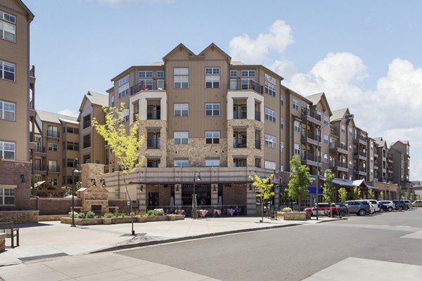 Village at Aspen Place: Scenic view of luxury apartments in picturesque mountain setting