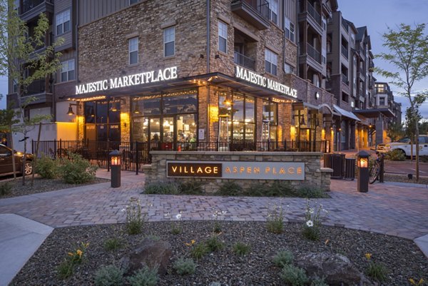 Village at Aspen Place: Luxury apartments with stunning exteriors nestled in the heart of the Flagstaff community