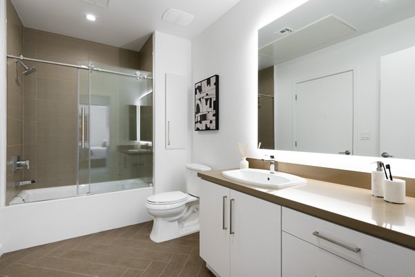 Bathroom at Talaria Apartments