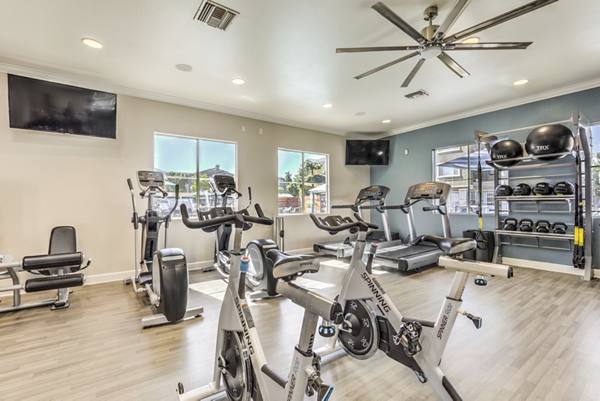 Fitness room at The Paseo at Town Center