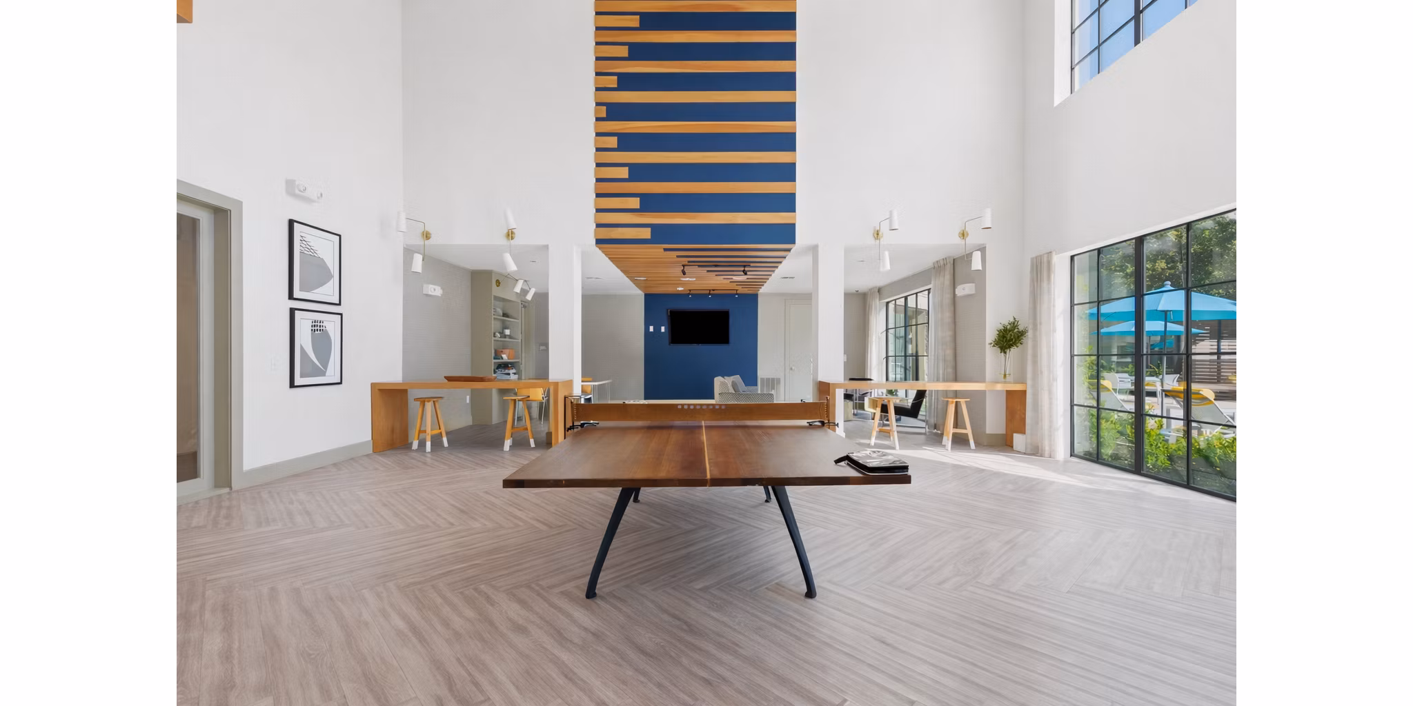 clubhouse at The Sterling at Oak Hills Apartments