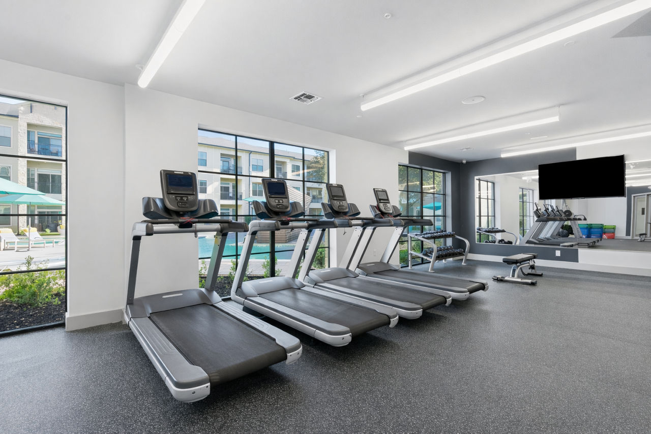 Gym at The Sterling At Oak Hills (2 of 2)