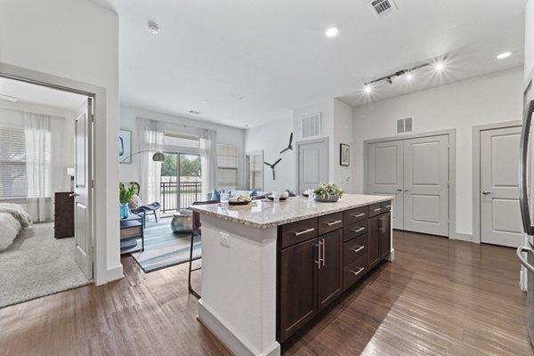 kitchen at The Sterling at Oak Hills Apartments