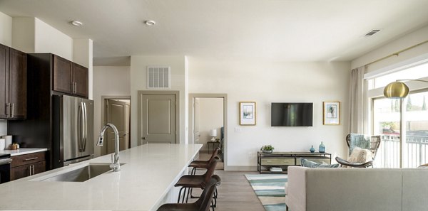 kitchen at The Sterling at Oak Hills Apartments