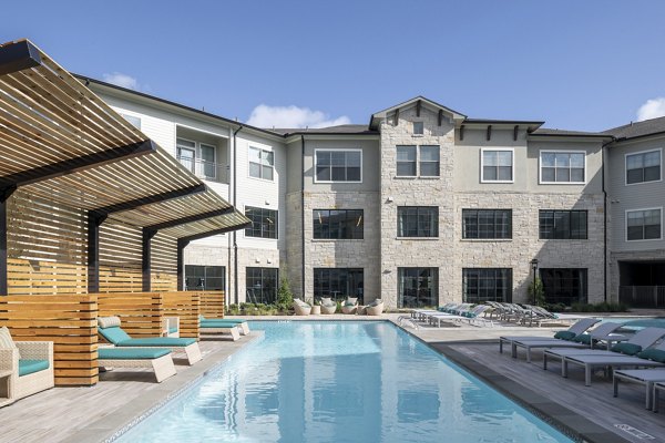 pool at The Sterling at Oak Hills Apartments