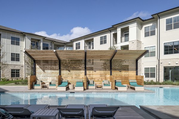 pool at The Sterling at Oak Hills Apartments