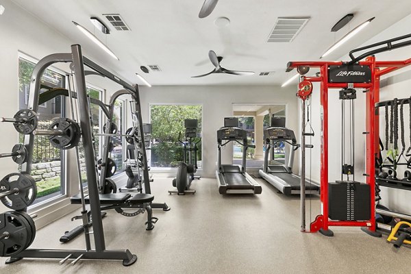 fitness center at La Costa Villas Apartments