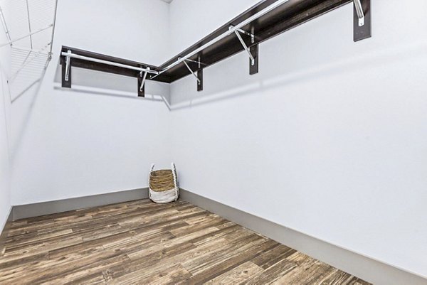 bedroom closet at Reverb at Spring Valley Apartments