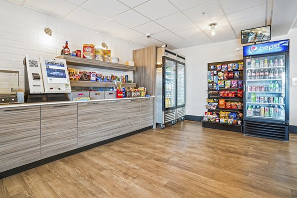 Clubhouse convenience store at The Ivy at Draper Apartments offering snacks and essentials for residents