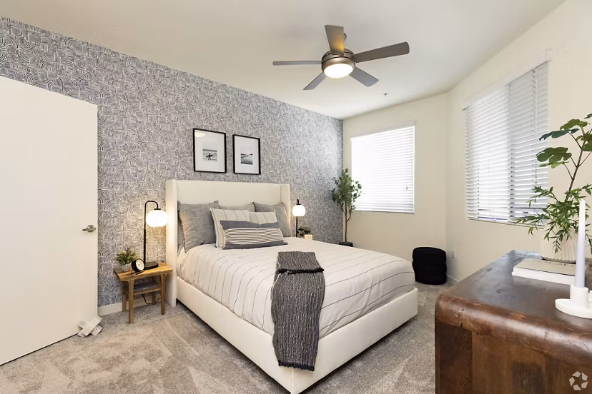 bedroom at Eton at Warner Center Apartments 