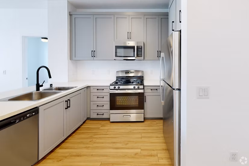 kitchen at Eton at Warner Center Apartments 