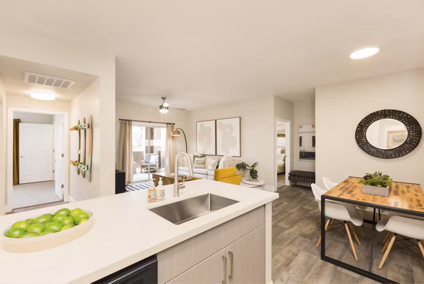 living room at Adobe Ridge Apartments 