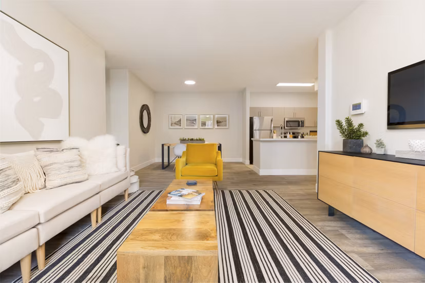 living room at Adobe Ridge Apartments 