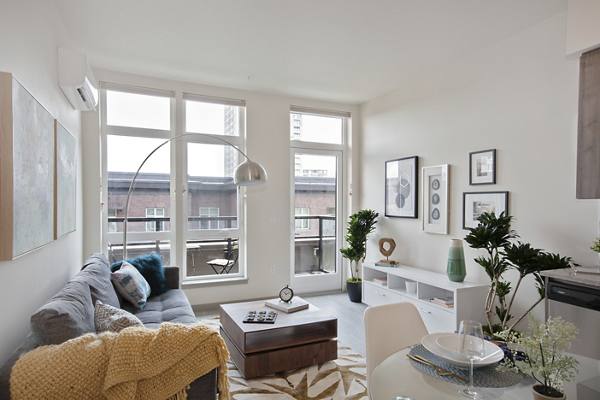 living room at Broadstone Reveal Apartments