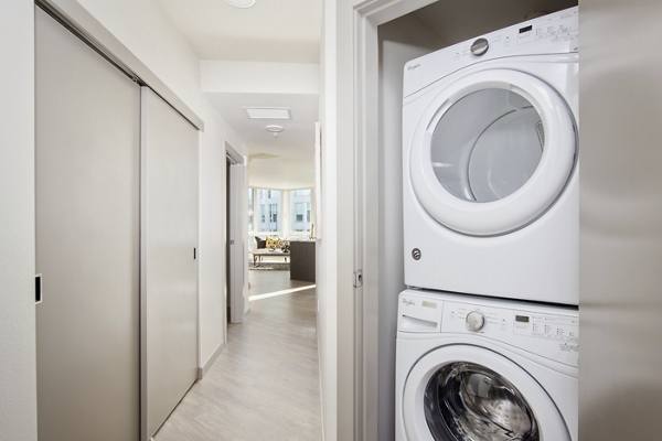laundry room at Broadstone Reveal Apartments