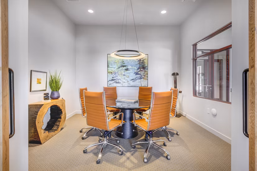 Modern meeting facility with advanced tech at Aspira at Anthem Apartments