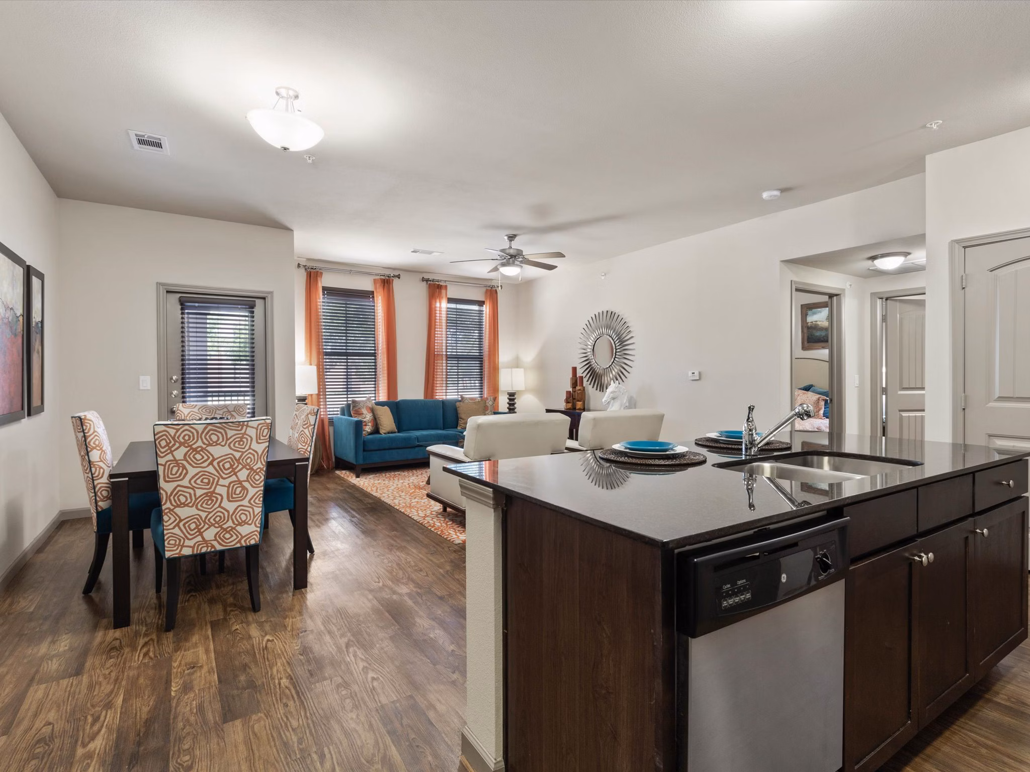 kitchen at Enclave at Hometown Apartments