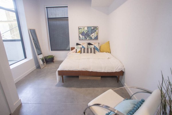 Bedroom at The Morton Apartments