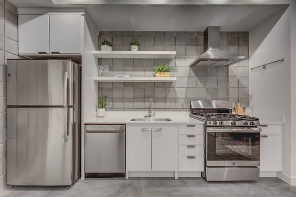 kitchen at The Morton Apartments