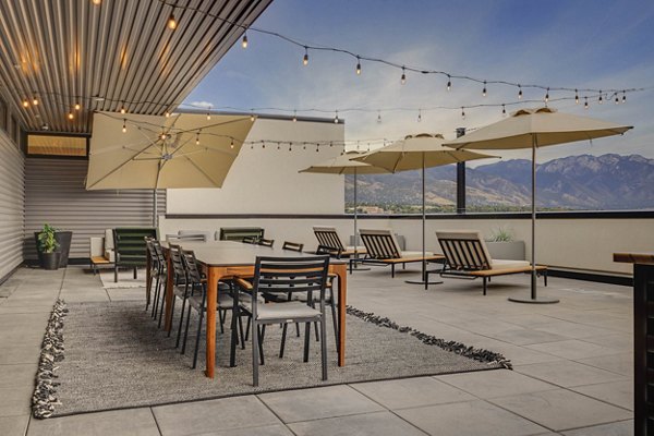 patio at The Morton Apartments