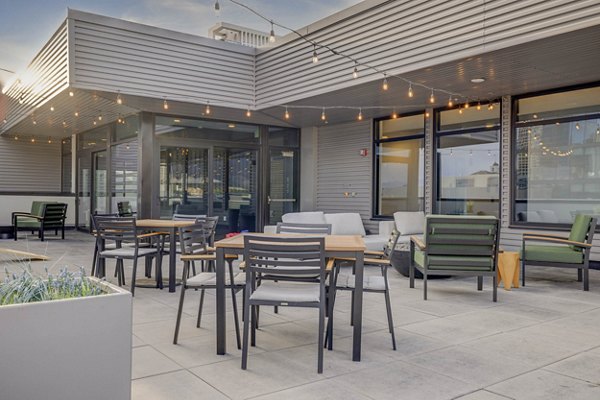 patio at The Morton Apartments