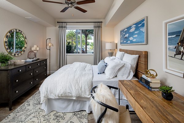 bedroom at 1333 South Ocean Apartments