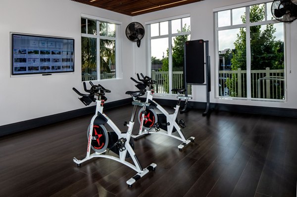 fitness center at 1333 South Ocean Apartments