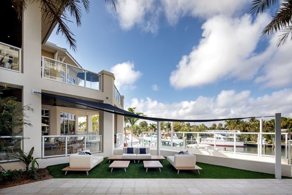 Scenic ocean views from a rooftop deck at 1333 South Ocean Apartments