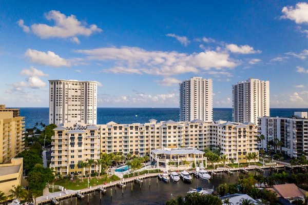 Panoramic ocean view from a luxury balcony at 1333 South Ocean Apartments