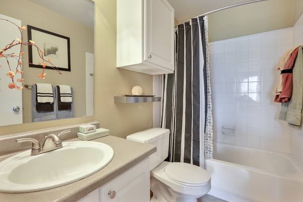 bathroom at Sienna at Cherry Creek Apartments