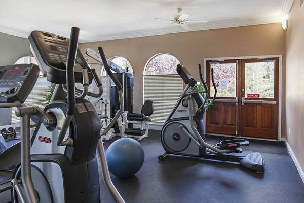 fitness center at Parkfield Apartments