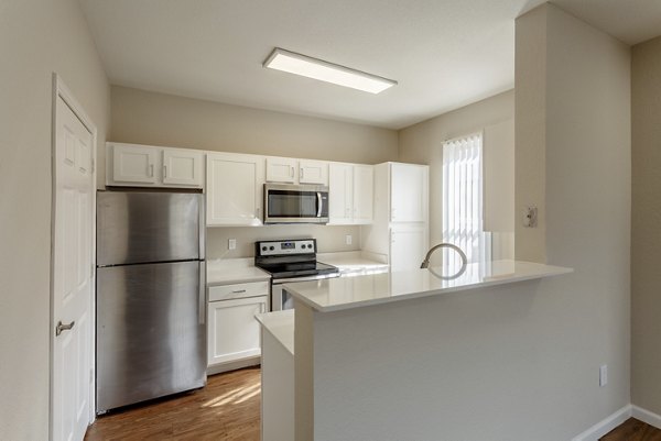 kitchen at Parkfield Apartments