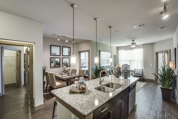 kitchen at Highpoint at Cypresswood Apartments