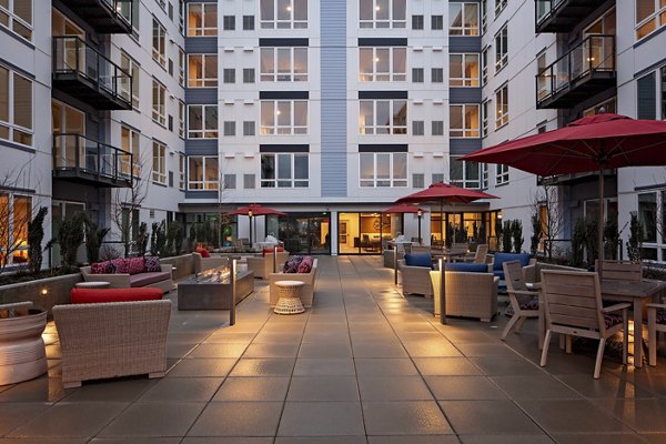 courtyard at Marvelle at Southcenter Apartments