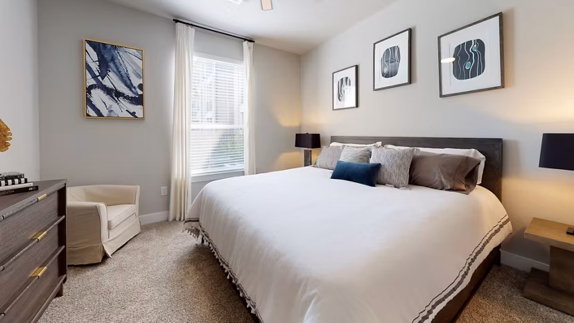 bedroom at Bellrock Market Station Apartments