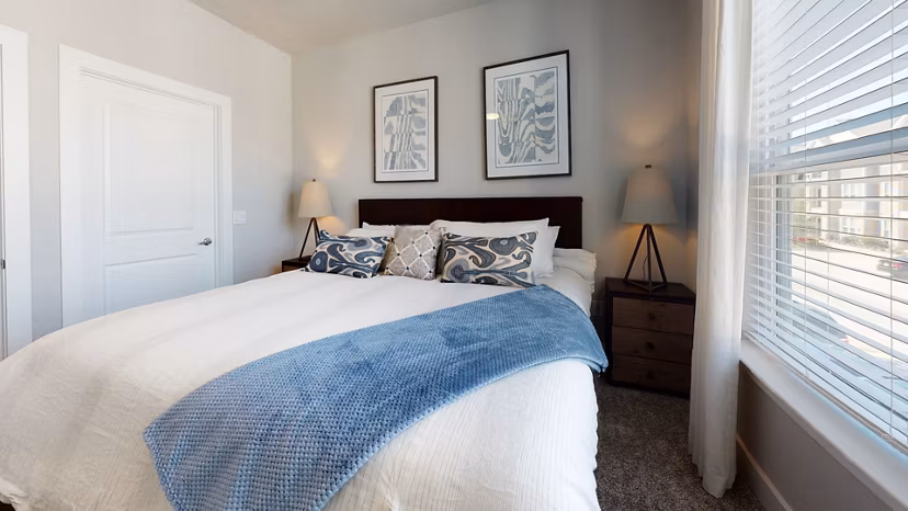 bedroom at Bellrock Market Station Apartments