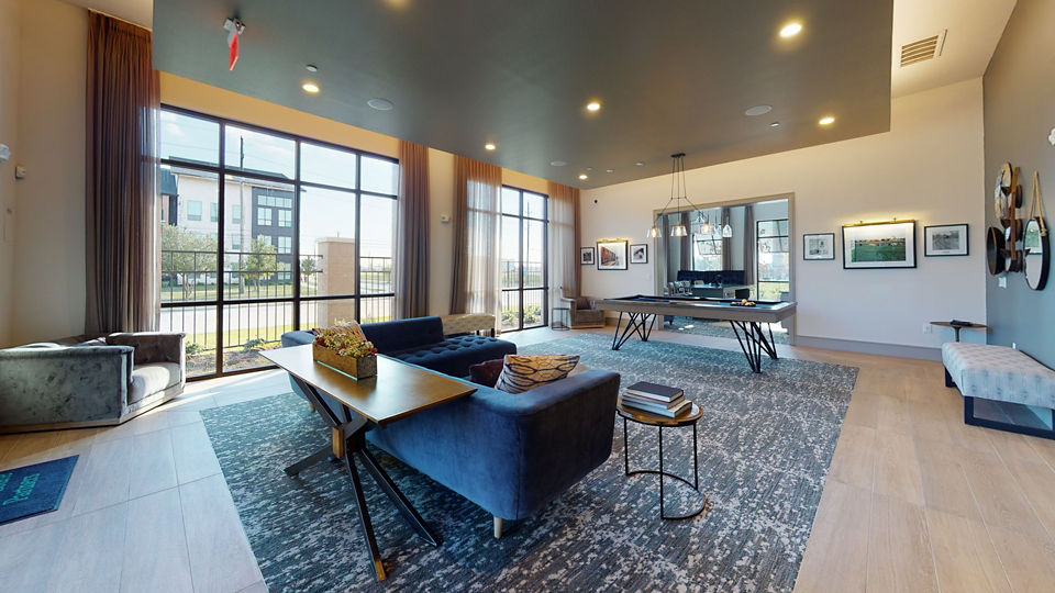 clubhouse at Bellrock Market Station Apartments
