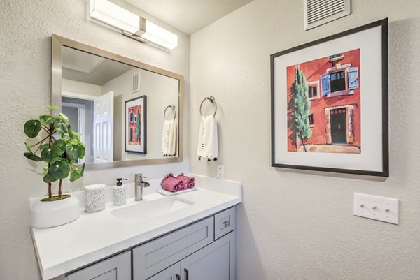 bathroom at Ironwood North Apartments