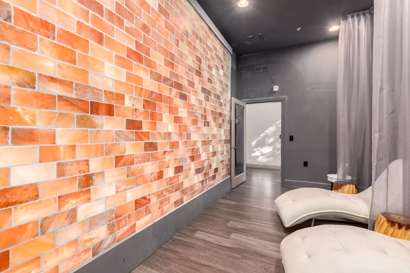 Stylish clubhouse featuring modern decor at Artessa Apartments
