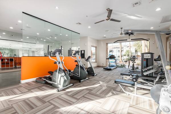 fitness center at Artessa Apartments