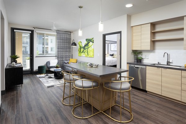 kitchen at Jefferson Rise Apartments