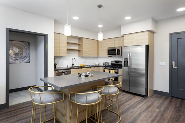 kitchen at Jefferson Rise Apartments