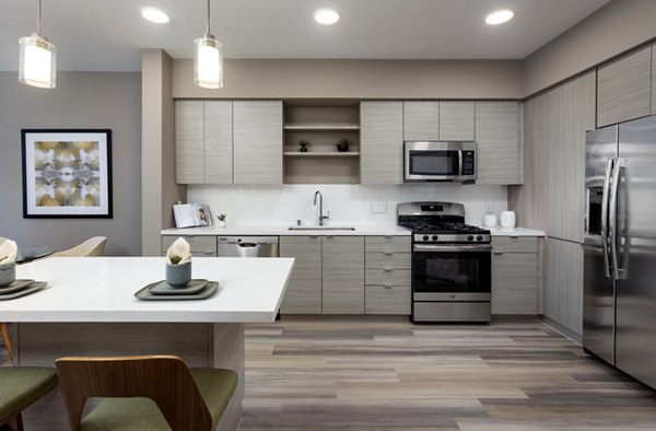 kitchen at Jefferson Rise Apartments