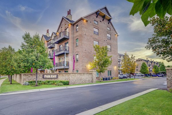 exterior at Park East Apartments