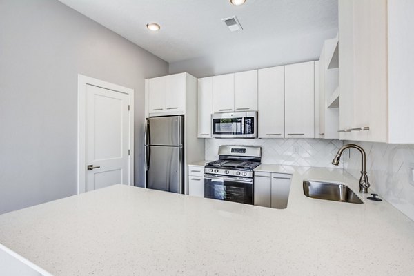 kitchen at Park East Apartments